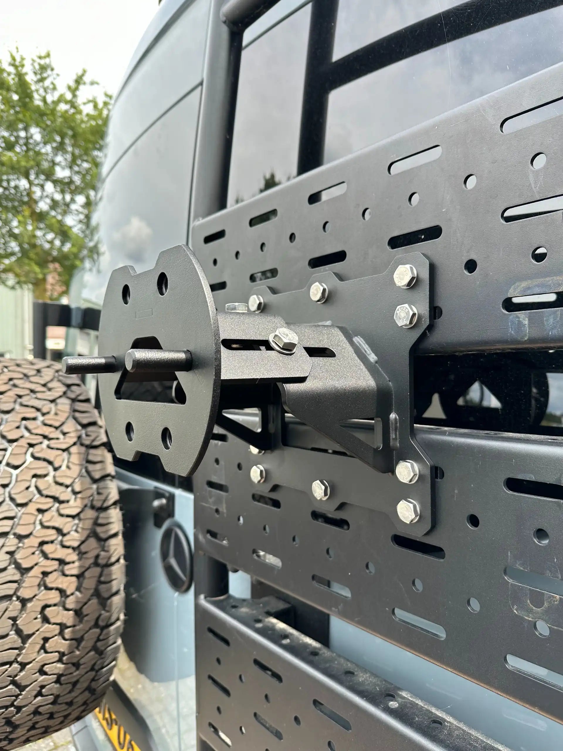 Cargo Ladder Wheel Mount - angle 3