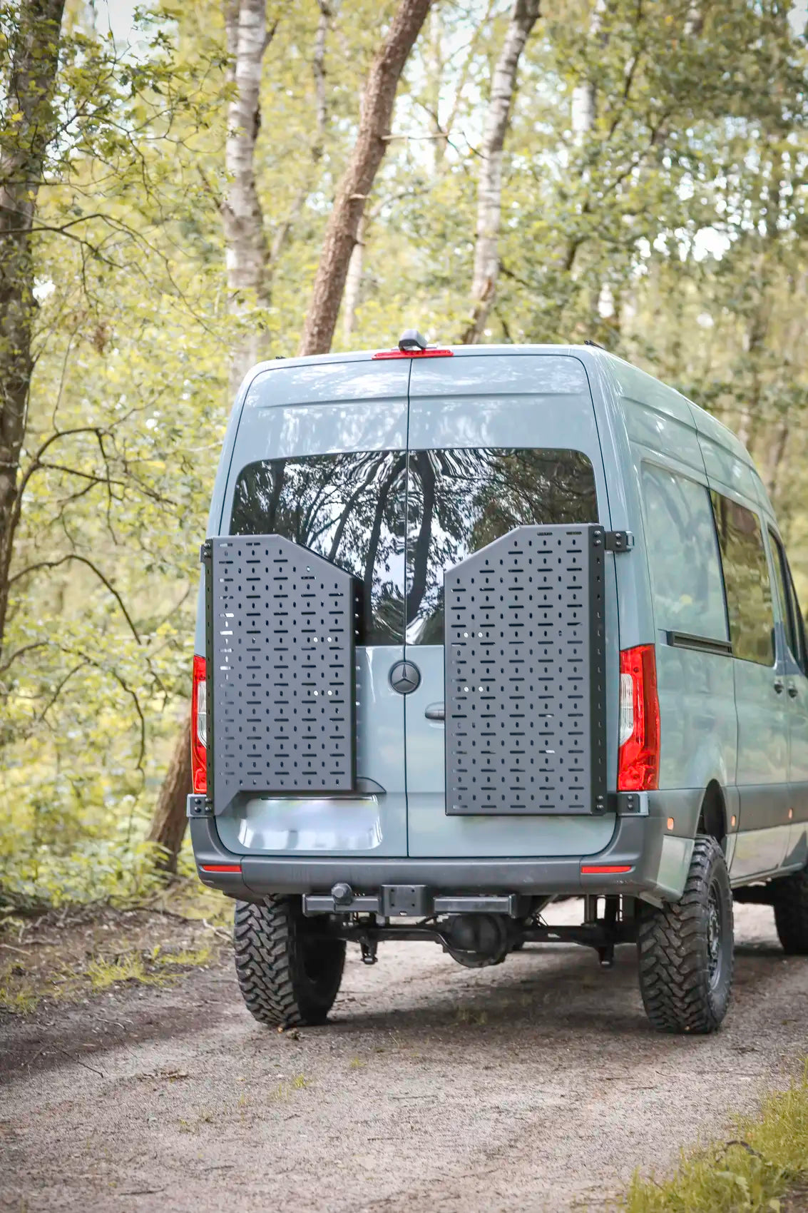 Cargo Rack Left Door - installed context 1