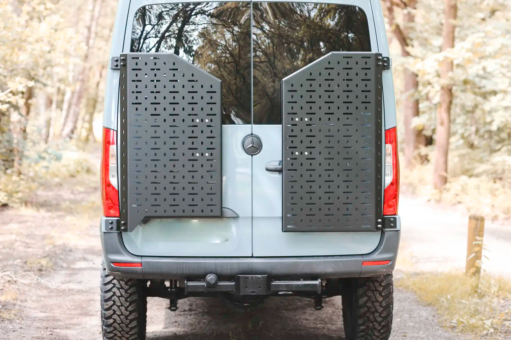Cargo Rack Left Door - installed context 2