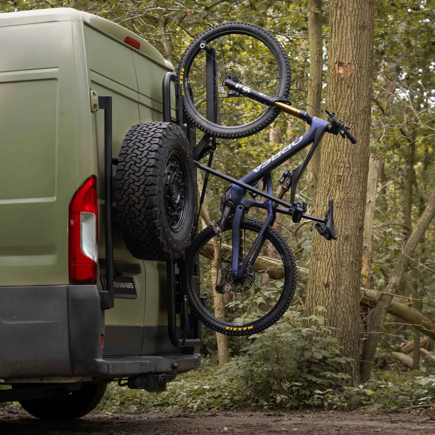 Tire Carrier Fiat Ducato - angle 2