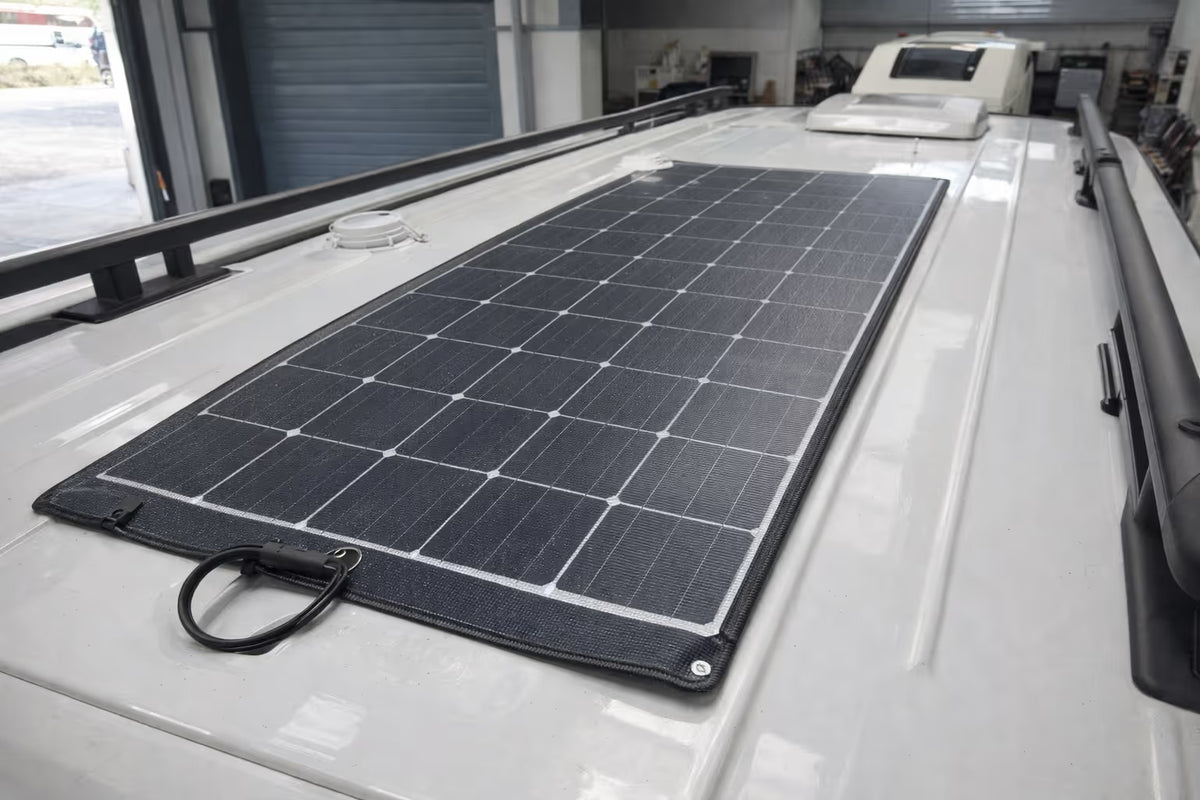 Campervan connectivity and roof-mounted communications equipment