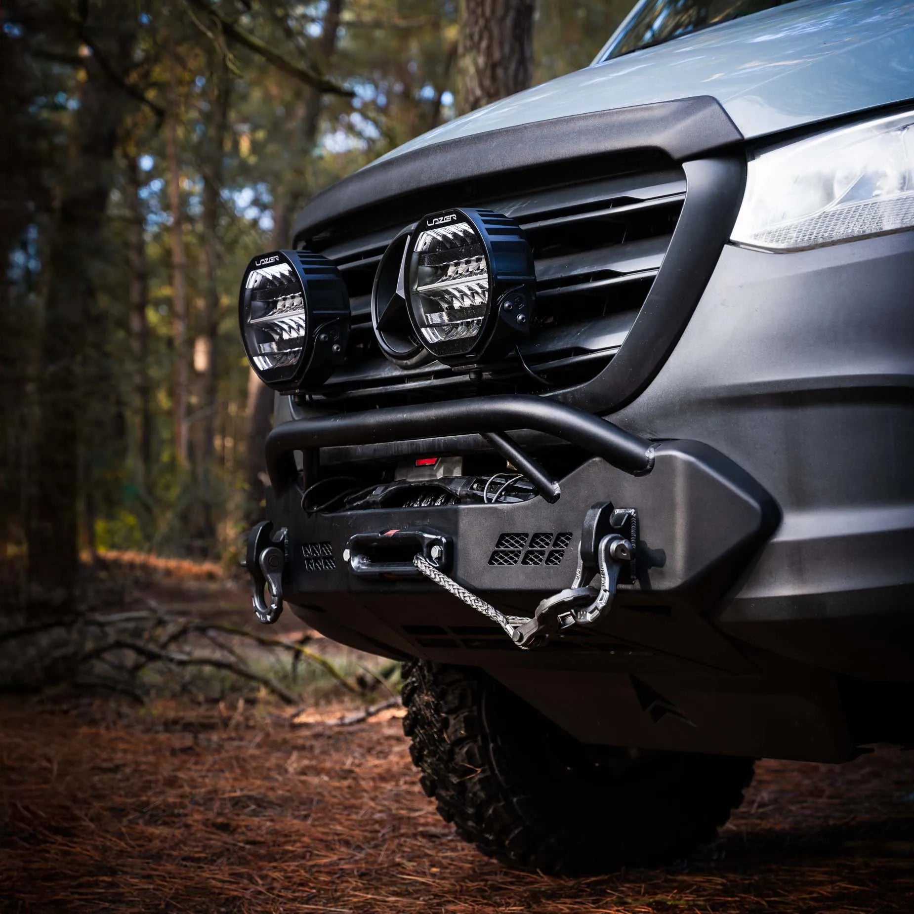 Sprinter Winch Bumper front view