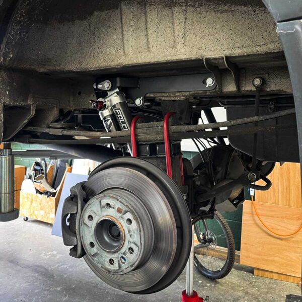 Elevate Vans Shear Bracket Kit installed – view 4