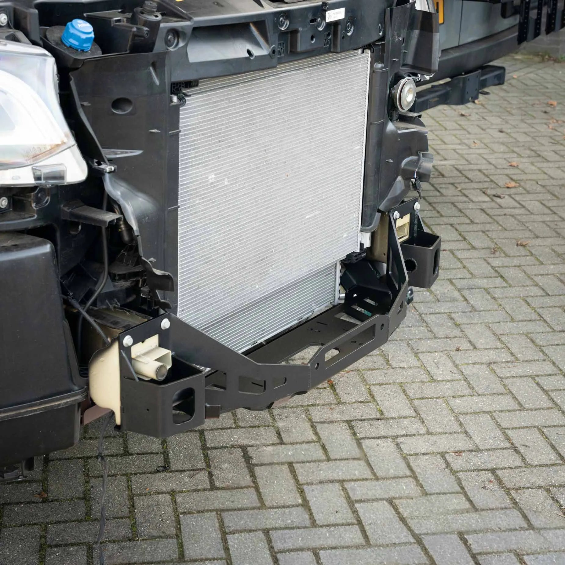 Hidden Winch Mount detail