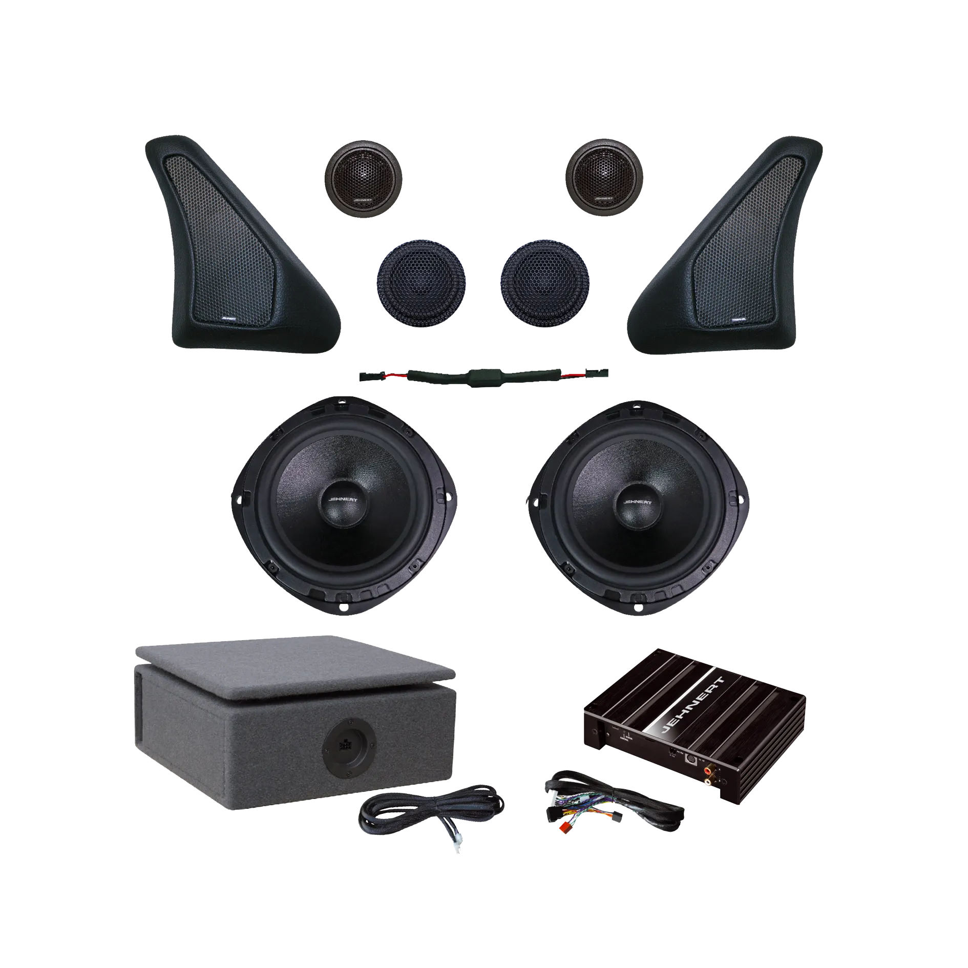 Jehnert Sound Package for Sprinter with dashboard cover flaps