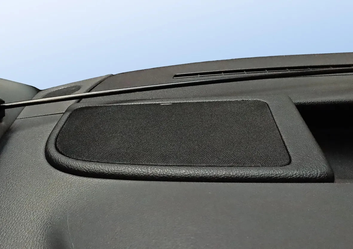 Jehnert driver-side Sprinter dashboard speaker enclosure