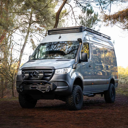 Bravo snorkel fitted to Mercedes Sprinter