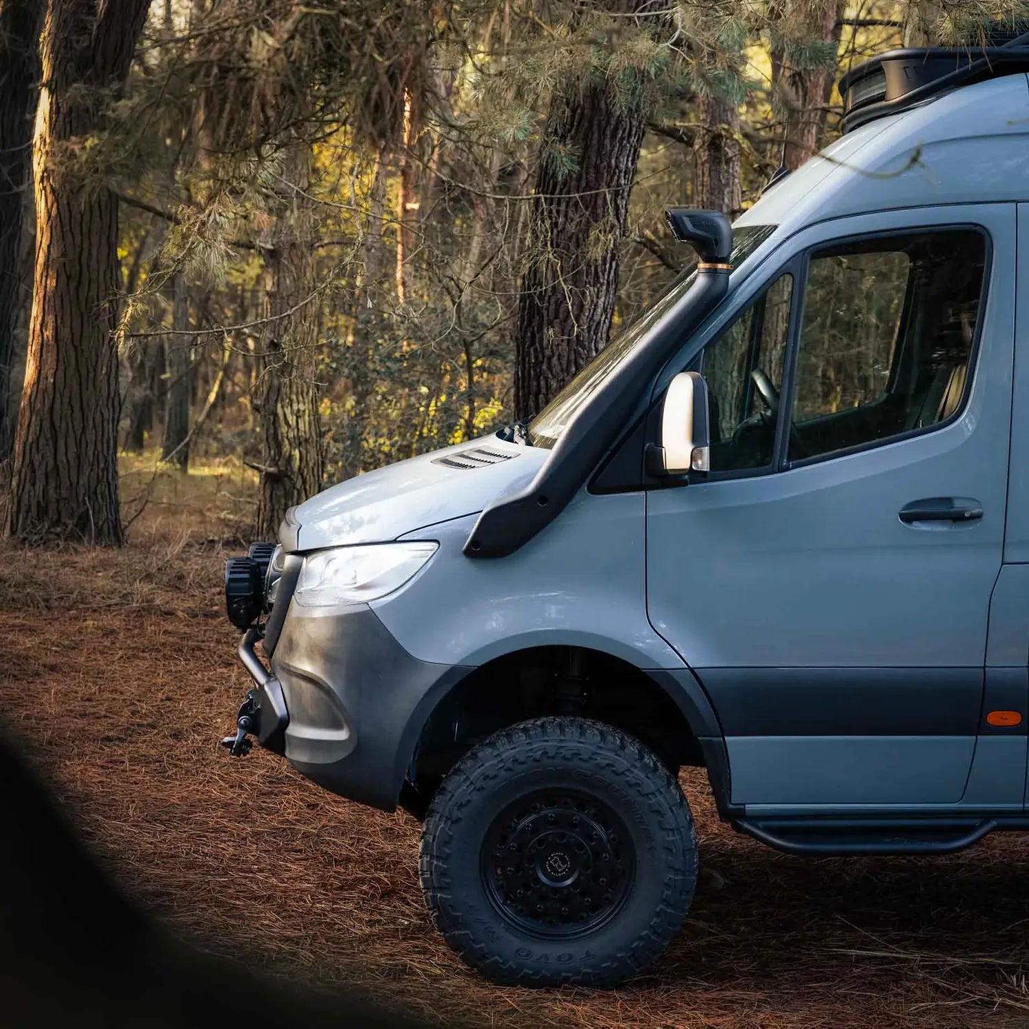 Mercedes Sprinter with Bravo snorkel
