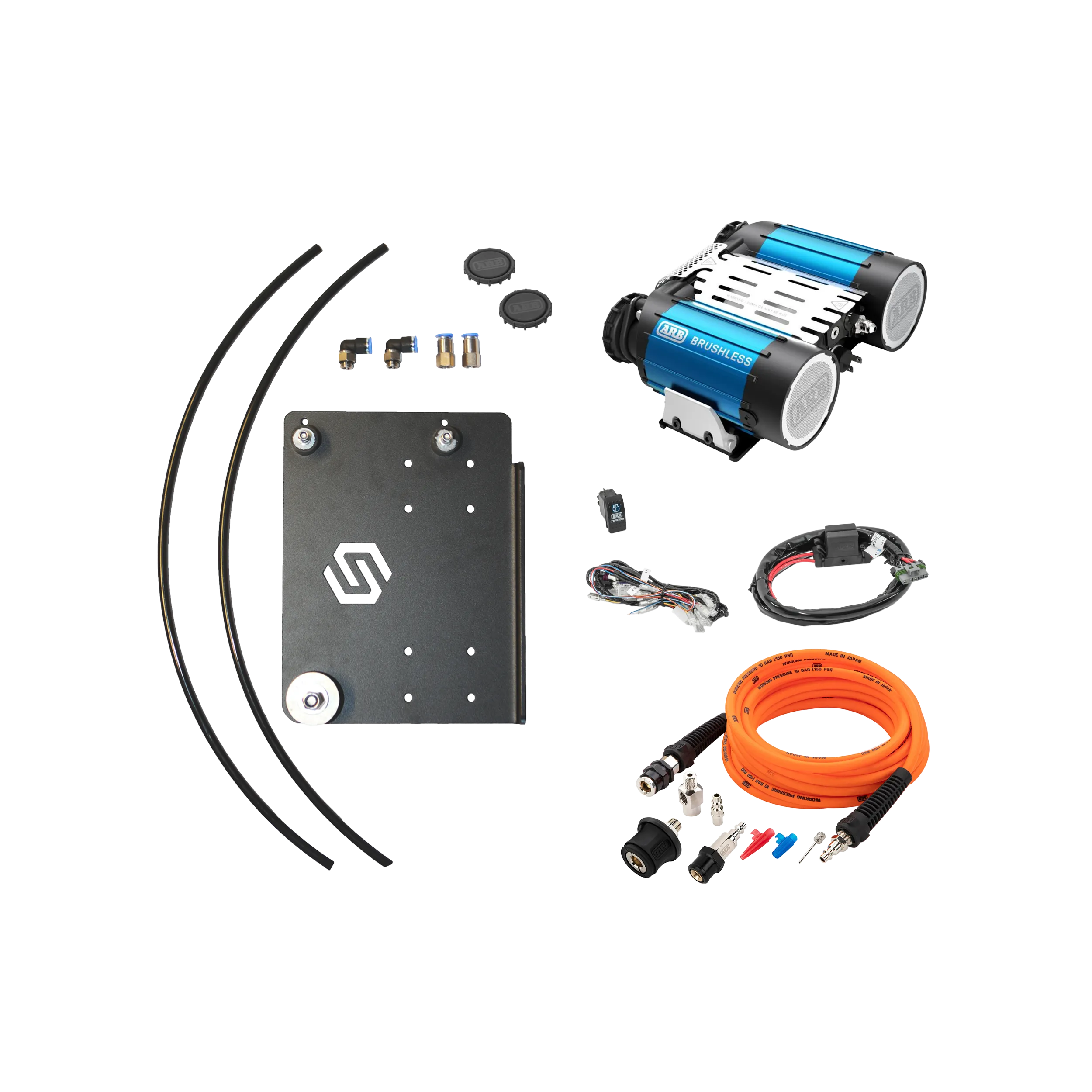 Brushless Twin Air Compressor Bundle - Sprinter (2018+)