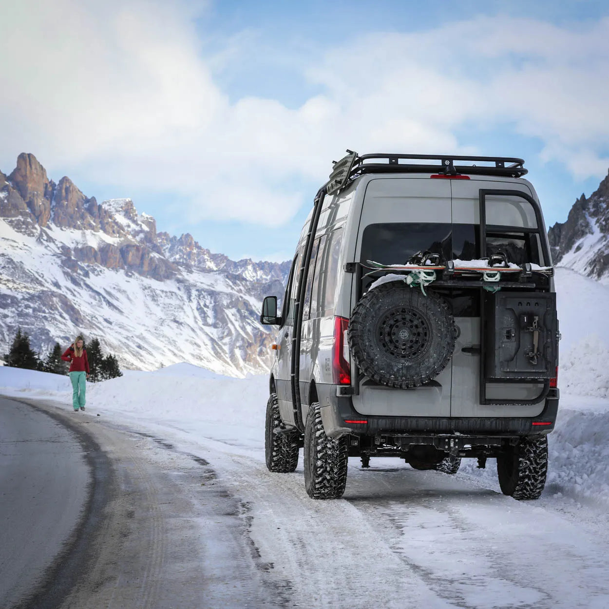 Sequoia Rear Exterior Package Deal for Mercedes Sprinter 2018+ – image 1