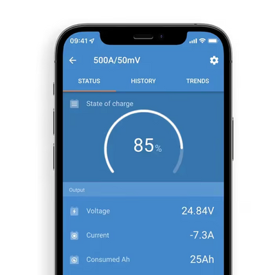 VictronConnect monitoring from the ASTT Worker package page